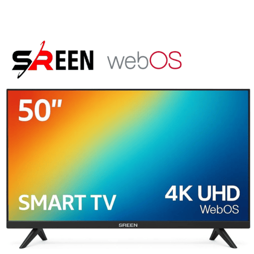 شاشة سرين 50 بوصة سمارت 4K WebOS — HDR & AirPlay م...