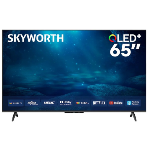 شاشة سكاي وورث 65 بوصة QLED 4K Google TV 120Hz – أ...