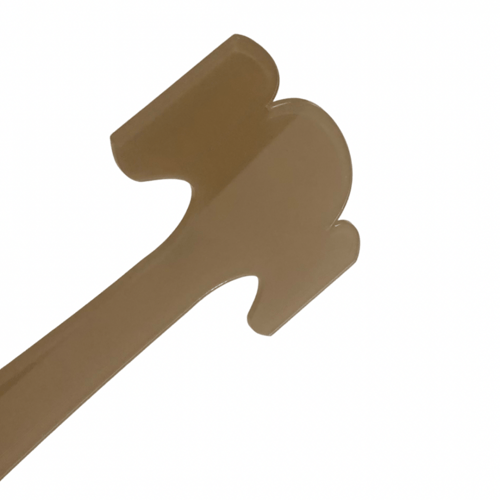 مطرقه اكليريك شفافه للشكولاه و كيك المفاجاءت (قطعه...