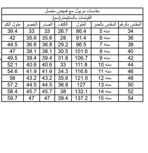 مريول ابتدائي 2024