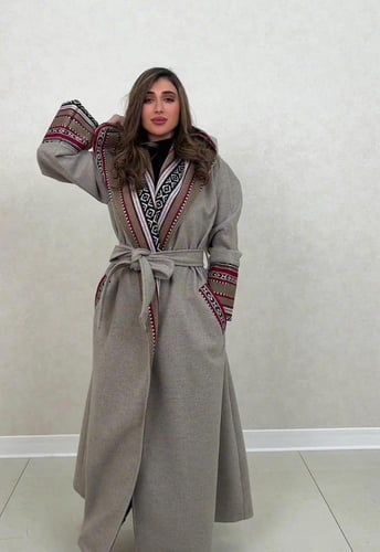 فروه نسائي مطرزه بسدو انيق