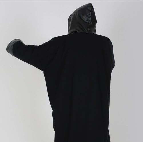 فروه شتوي من افضل قماش جوخ واطراف جلد