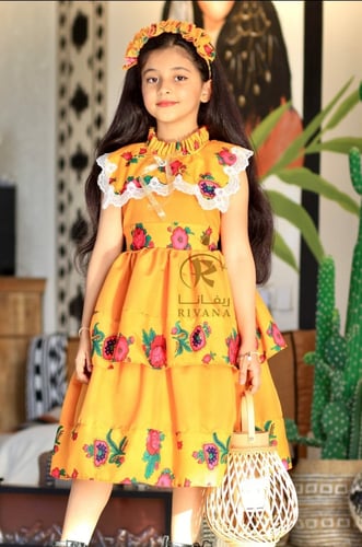 فستان شالكي جديد2024