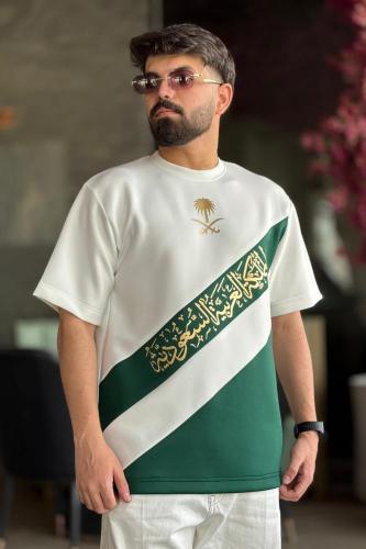 تيشرت اليوم الوطني اوفر زايز