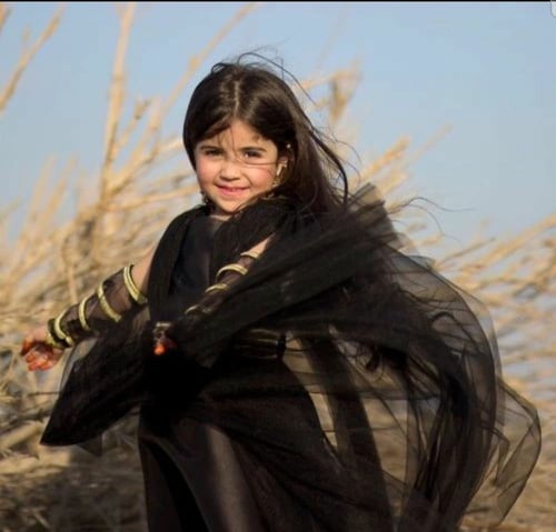 فستان بناتي يوم التأسيس