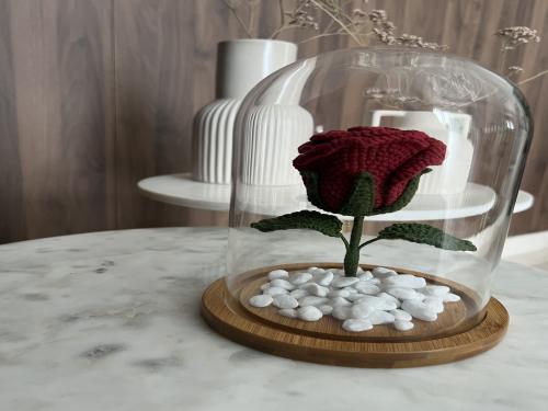 بلورة وردة الروز