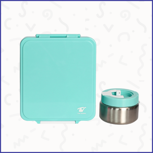 صندوق طعام تايني بايت - تركواز