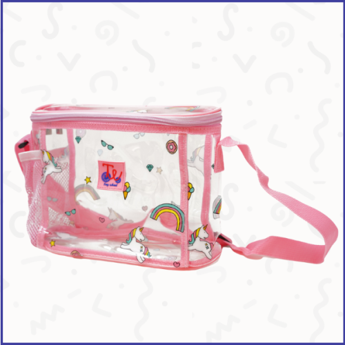 تايني ويل - شنطة طعام يونيكورن وردي
