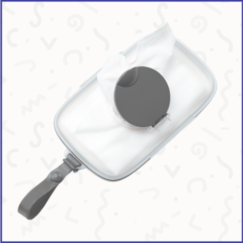 سكيبهوب - علبة للمناديل المبللة - رمادي