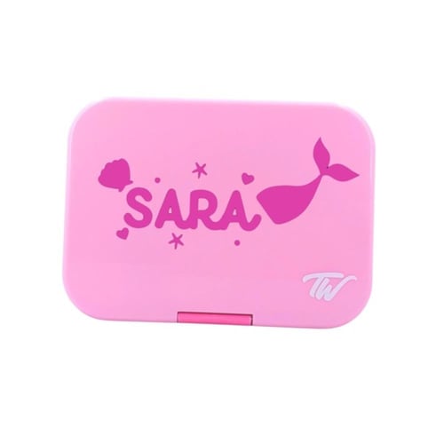 تايني ويل - صندوق طعام أربع أقسام زهري