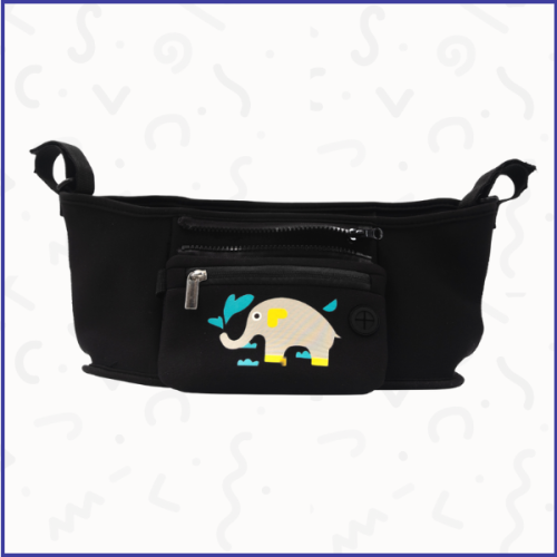 مامي ستيشن- حقيبة منظم برسمة فيل