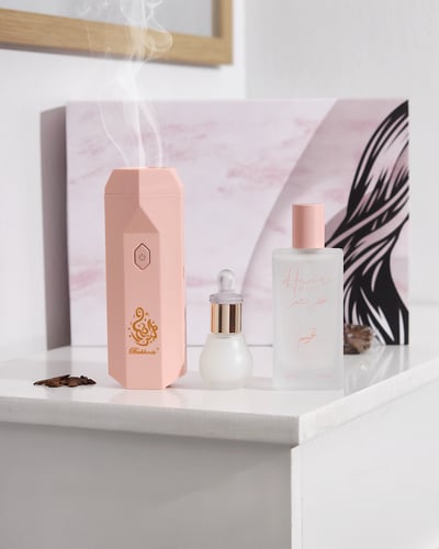 بوكس غيم مبخرة وردي مطور - عطر شعر