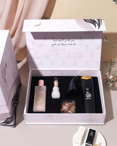 بوكس غيم مبخرة أسود - عطر شعر