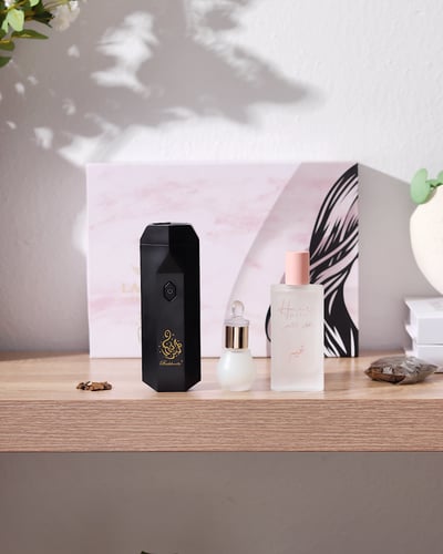 بوكس غيم مبخرة أسود مطور - عطر شعر