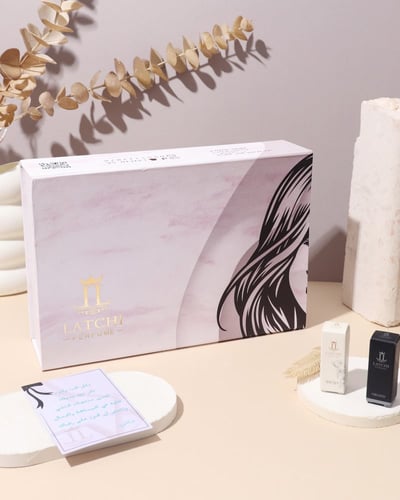 بوكس غيم مبخرة أسود - عطر شعر