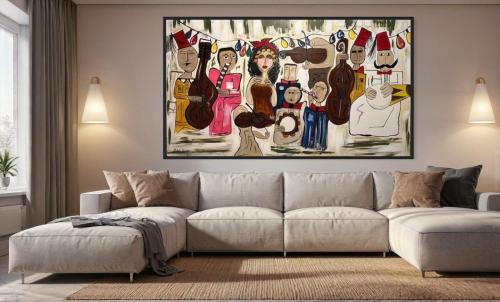 فن البورتريه التجريدي