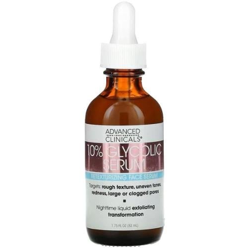 Glycolic acid serum 10% from Advanced Clinicals -...