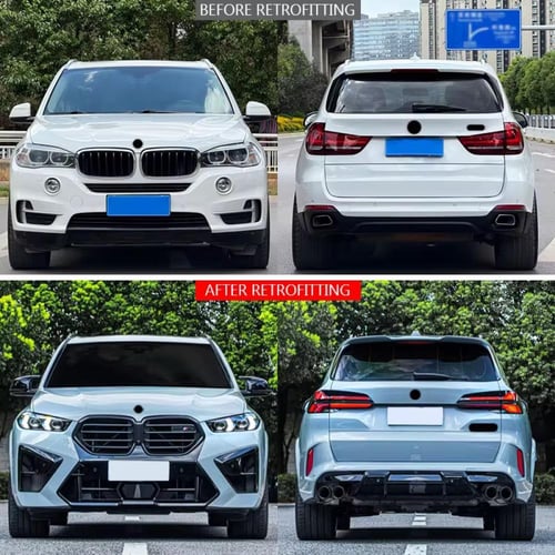 كت تحويل BMW X5 F15 الى 2024 G05 X5M مع قطع داخليه