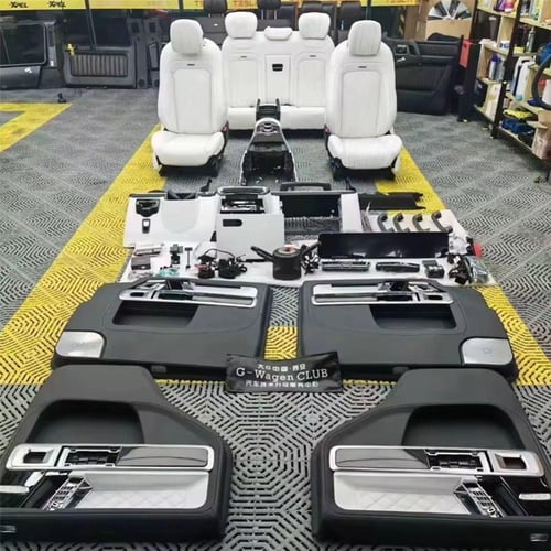 كت تحويل خارجي + داخلي مرسيدس G-class 2025 لموديلا...