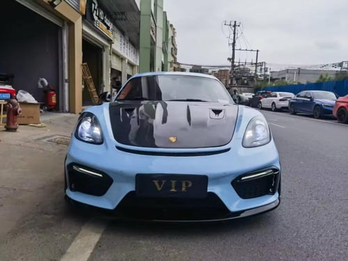 كت تحويل خارجي بورش كايمن GT4RS مع جنوط و طاره