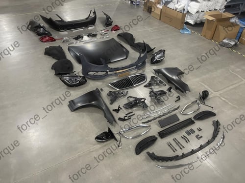 تحويل مرسيدس s كلاس 2006-2013 الى 2020 مايباخ او S...