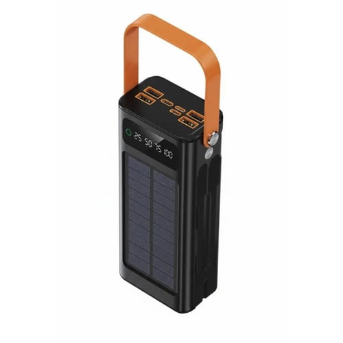 باوربانك 50 ألف + اضاءة بالطاقة الشمسية