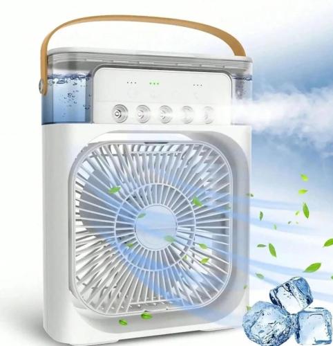 مكيف وفواحة متنقلة مزود بمروحة