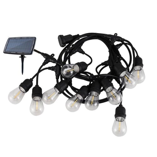 سلسلة مصابيح LED تعمل بالطاقة الشمسية مقاومة للماء...