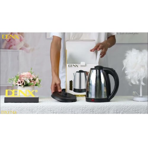 غلاية ماء كهرباء سعة 1.8 لتر 1500 واط ماركة دينكس