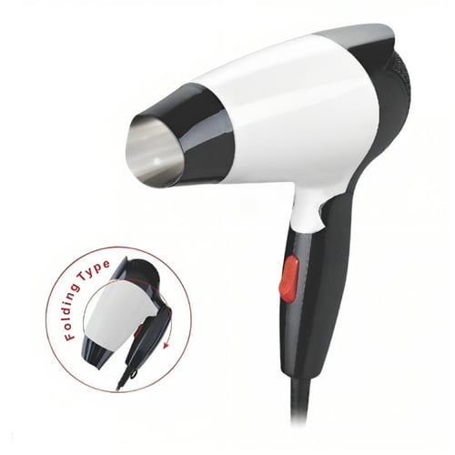 مجفف شعر احترافي ابيض و اسود ماركة دينكس