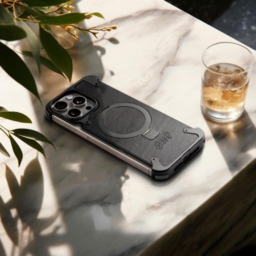 دارك جراب جلد لهاتف الايفون 14 مقاوم للصدمات لون أ...