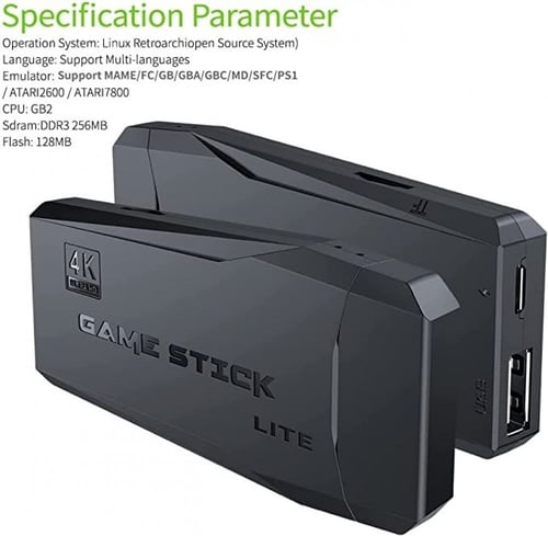 جهاز العاب فيديو رقمي مع ازرار التحكم اللاسلكية (6...