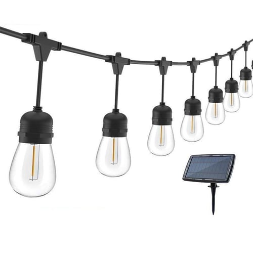 سلسلة مصابيح LED تعمل بالطاقة الشمسية مقاومة للماء...