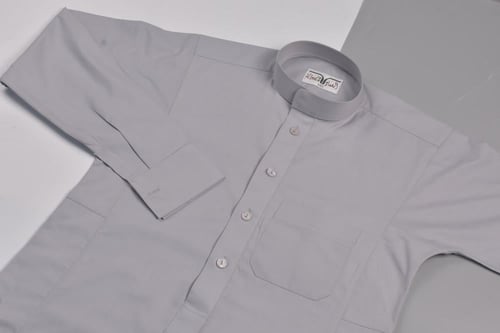 ثوب رسمي رجالي رصاصي فاتح كبك