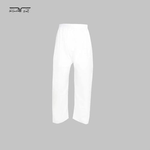 سروال طويل رجالي أبيض مريح