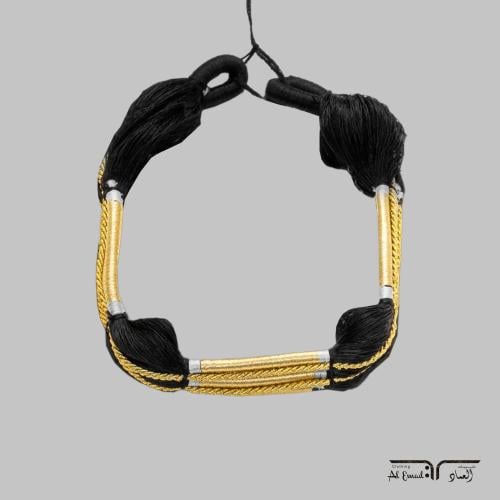 عقال ولادي مقصب مصنوع من خيوط معالجة بتصميم فاخر
