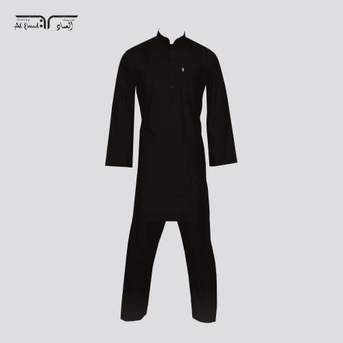 زي باكستاني رجالي متعدد الألوان مع جيوب واسعة