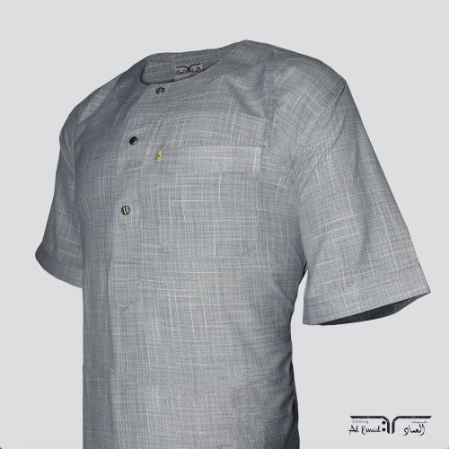 ثوب الراحة الرجالي الفاخر بأكمام قصيرة من ملبوسات...