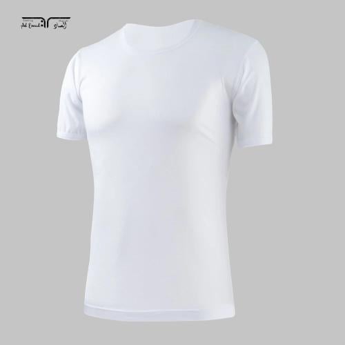 فنيلة قطنية بيضاء رجالية ممتازة للراحة اليومية دائ...