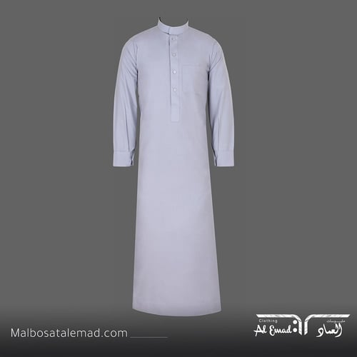 ثوب رسمي رجالي رصاصي فاتح كبك