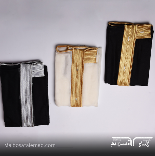 بشت أطفال ملكي مطرز بألوان متنوعة