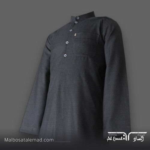 ثوب شتوي مريح رجالي من العماد