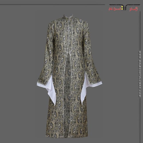 دقلة مطرزة فاخرة بتصميم مميز اللون اسود