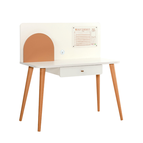 مكتب دراسي منزلي خشبي (مجموعة لورينا)