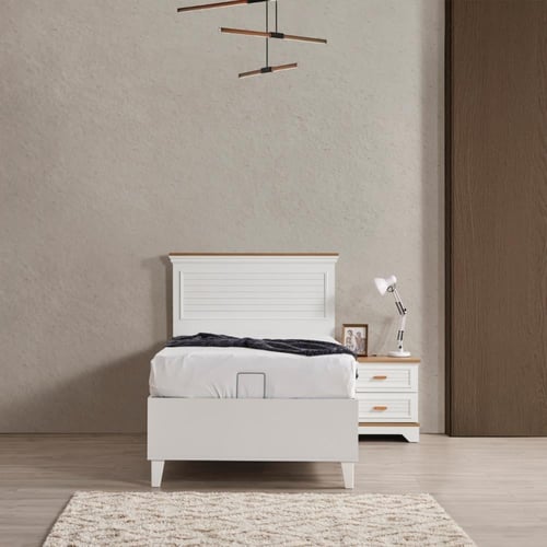 سرير مفرد بخزانة هيدروليك 100X200 ( مجموعة كانيون...