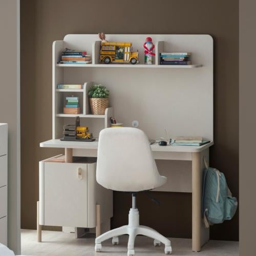 مكتب دراسي منزلي خشبي (مجموعة مارفن)