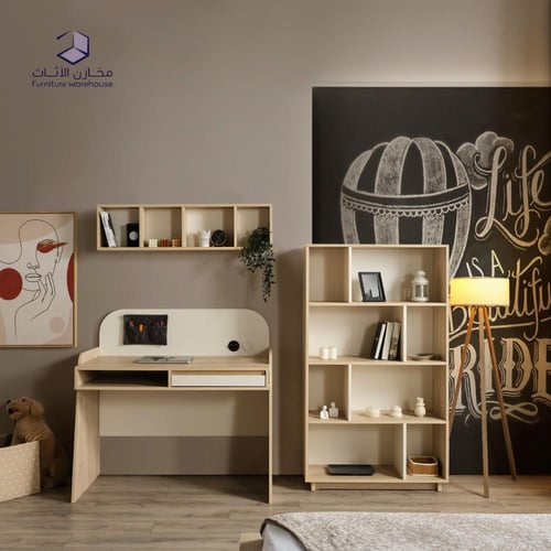 رفوف مكتبة أنيقة (مجموعة سوفت)