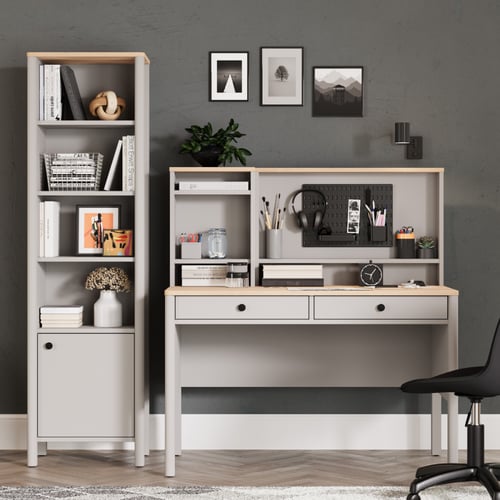 مكتب دراسي بوحدات تخزين علوية (مجموعة هارموني)