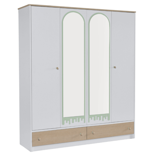 طقم غرفة نوم مفرد (مجموعة جولي)