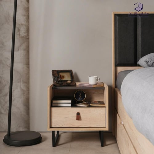 طقم غرفة نوم مفرد (مجموعة نيوم)